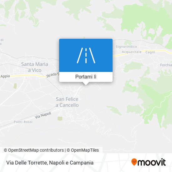 Mappa Via Delle Torrette
