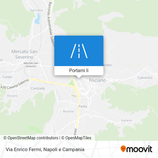 Mappa Via Enrico Fermi
