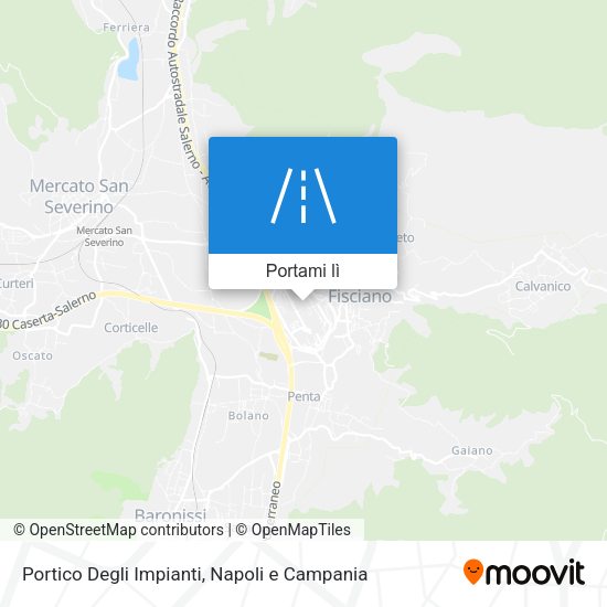 Mappa Portico Degli Impianti