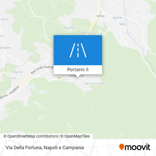 Mappa Via Della Fortuna