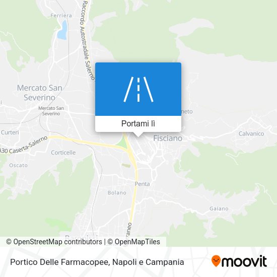 Mappa Portico Delle Farmacopee