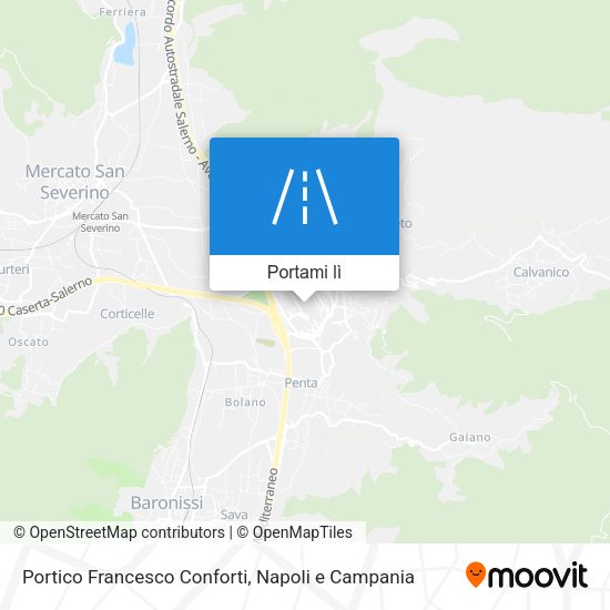 Mappa Portico Francesco Conforti