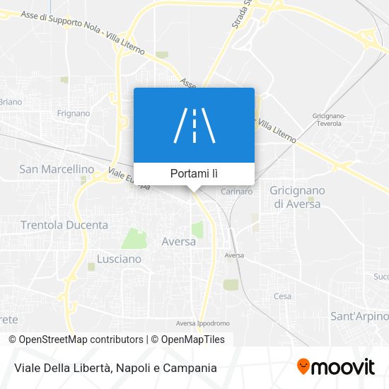 Mappa Viale Della Libertà