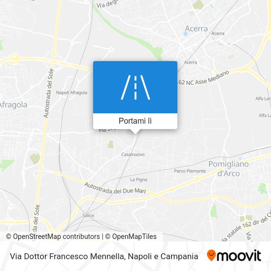 Mappa Via Dottor Francesco Mennella