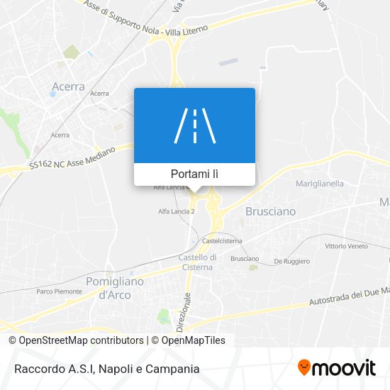 Mappa Raccordo A.S.I