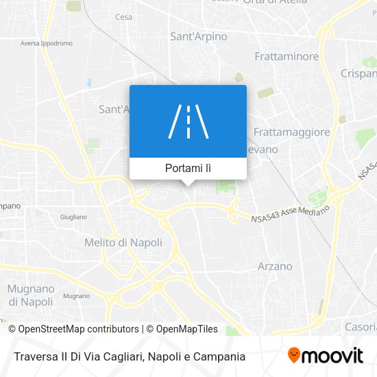 Mappa Traversa II Di Via Cagliari