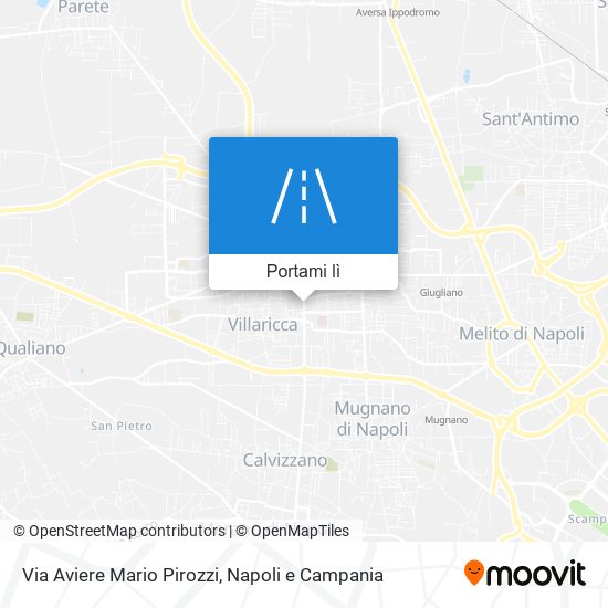 Mappa Via Aviere Mario Pirozzi