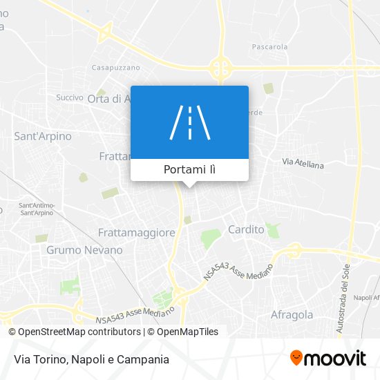 Mappa Via Torino