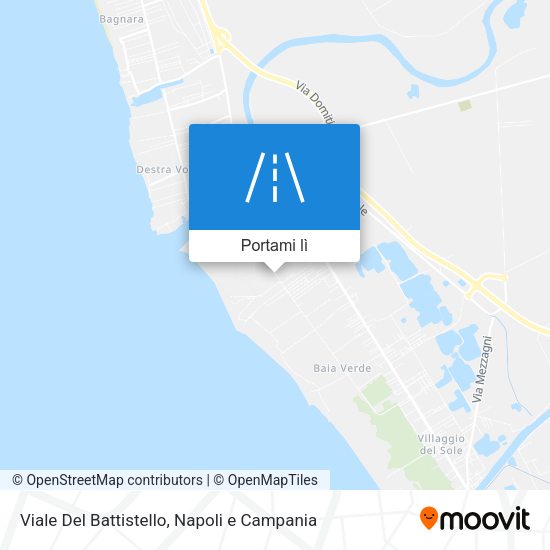 Mappa Viale Del Battistello