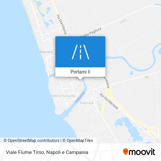 Mappa Viale Fiume Tirso