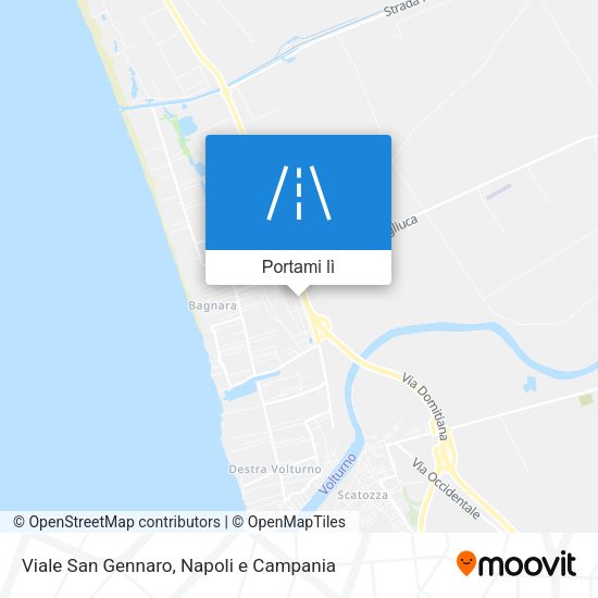 Mappa Viale San Gennaro