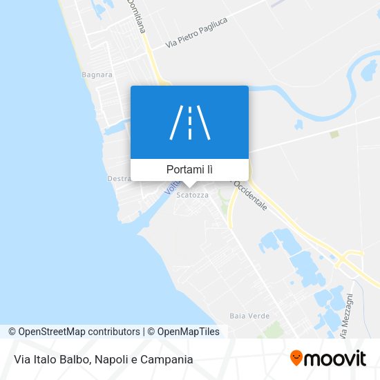 Mappa Via Italo Balbo