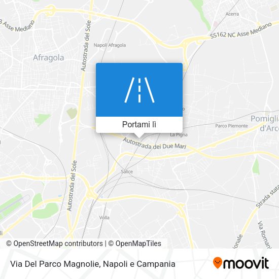 Mappa Via Del Parco Magnolie