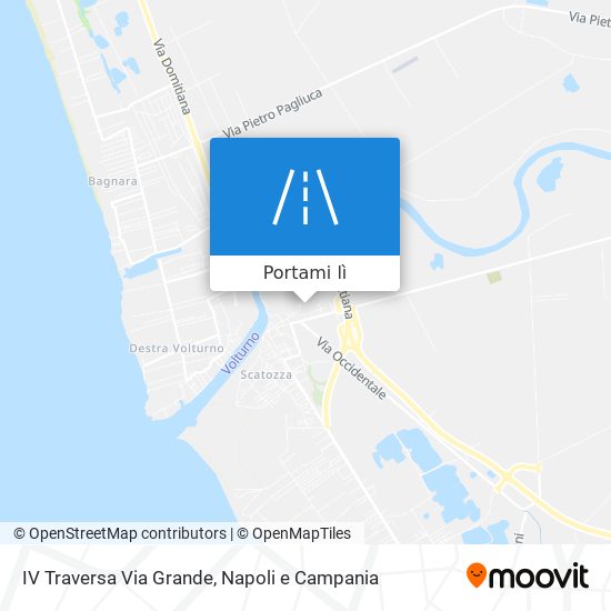 Mappa IV Traversa Via Grande