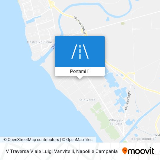 Mappa V Traversa Viale Luigi Vanvitelli