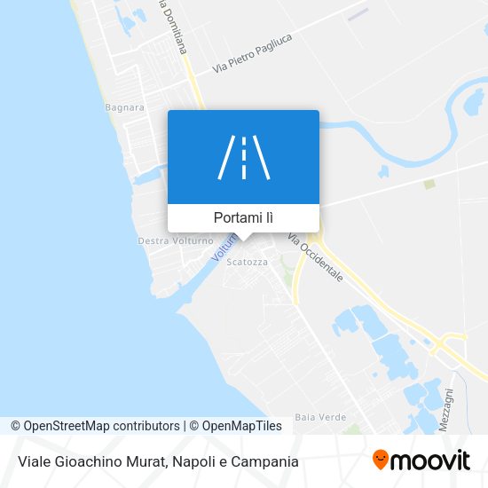 Mappa Viale Gioachino Murat