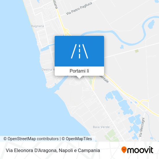 Mappa Via Eleonora D'Aragona