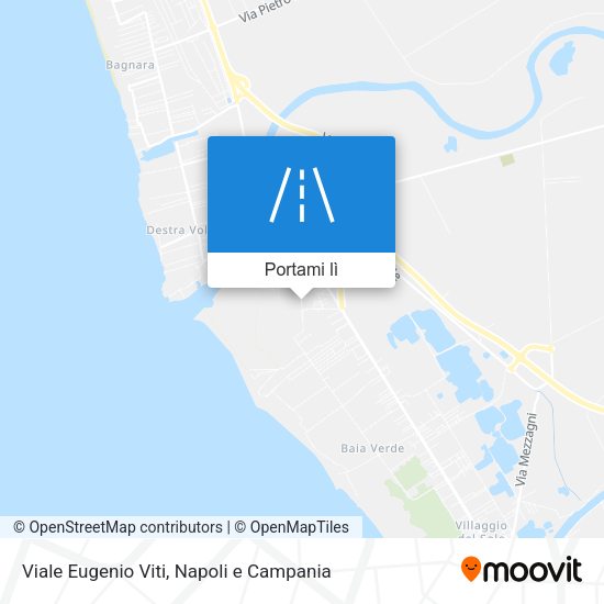 Mappa Viale Eugenio Viti