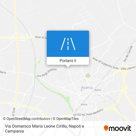 Mappa Via Domenico Maria Leone Cirillo