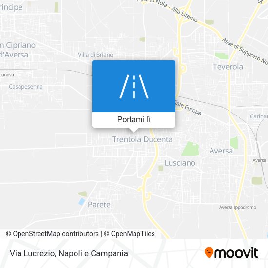 Mappa Via Lucrezio