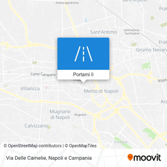 Mappa Via Delle Camelie