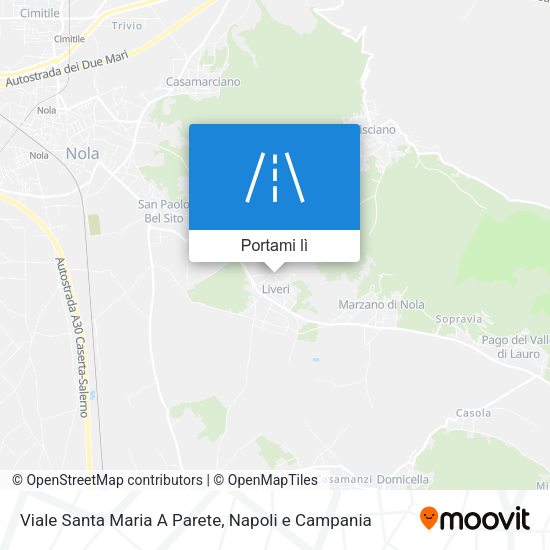 Mappa Viale Santa Maria A Parete