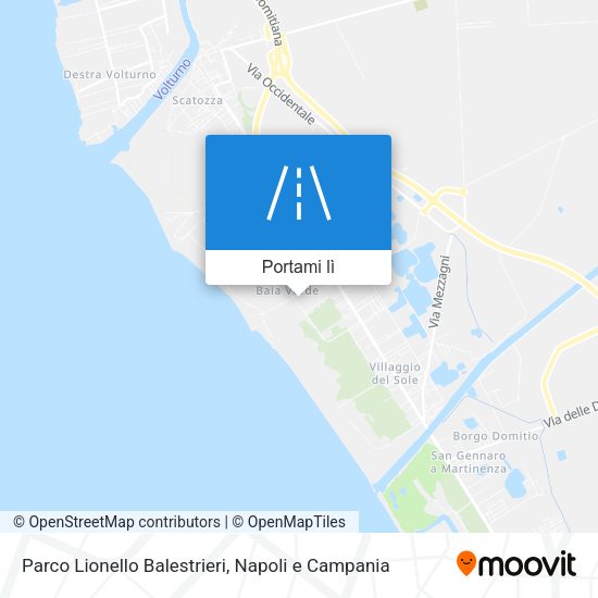 Mappa Parco Lionello Balestrieri