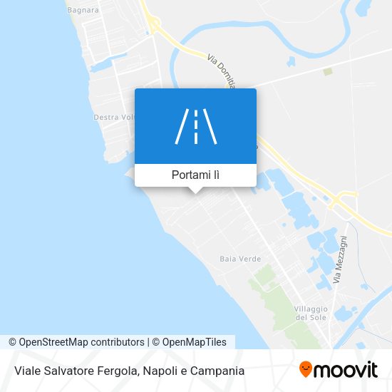 Mappa Viale Salvatore Fergola