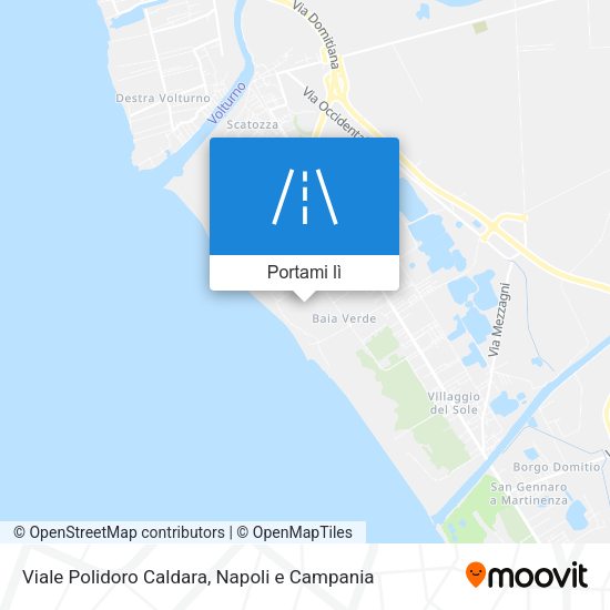 Mappa Viale Polidoro Caldara