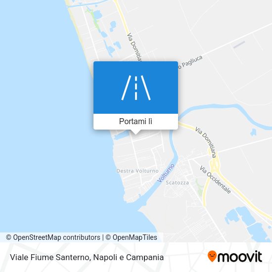 Mappa Viale Fiume Santerno