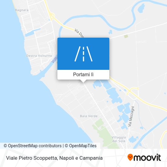 Mappa Viale Pietro Scoppetta