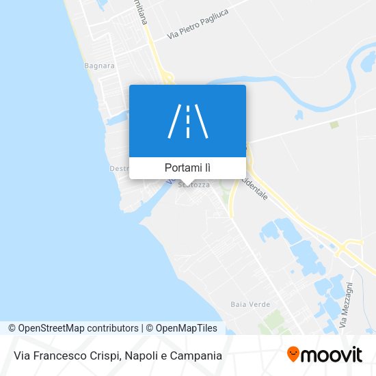 Mappa Via Francesco Crispi
