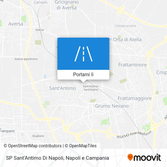 Mappa SP Sant'Antimo Di Napoli