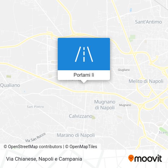 Mappa Via Chianese