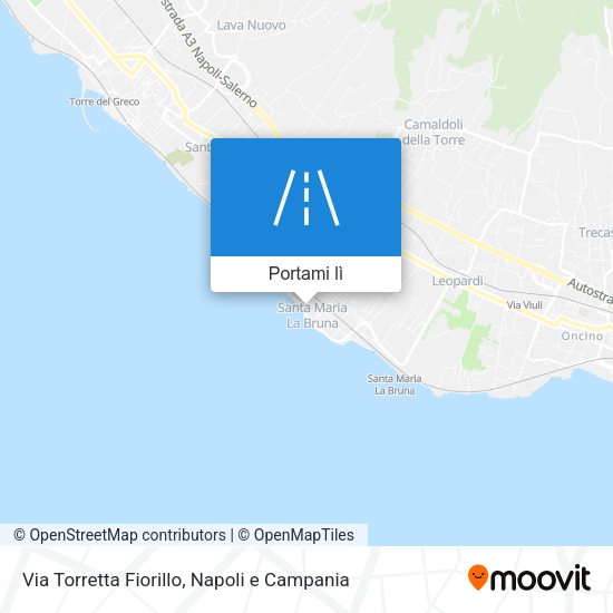 Mappa Via Torretta Fiorillo
