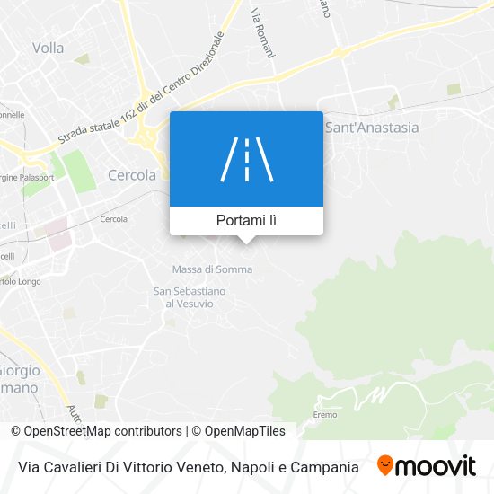Mappa Via Cavalieri Di Vittorio Veneto