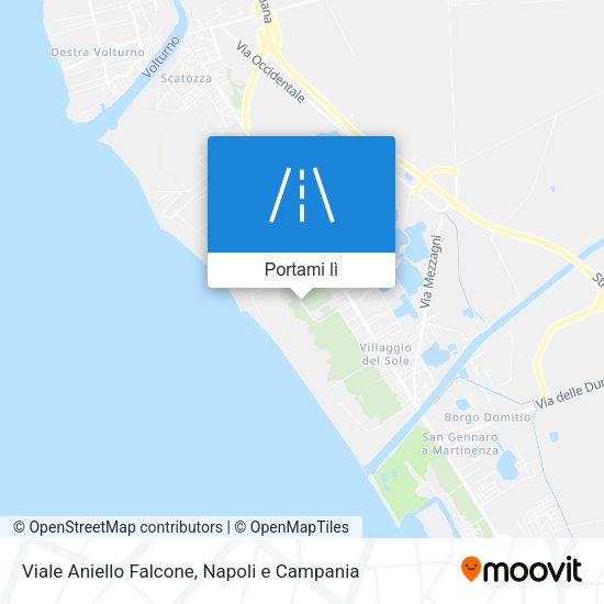 Mappa Viale Aniello Falcone