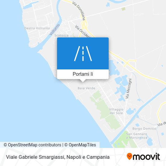 Mappa Viale Gabriele Smargiassi