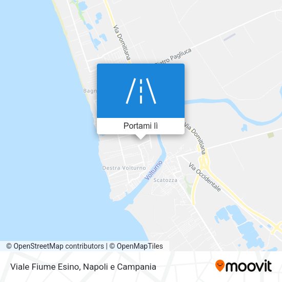 Mappa Viale Fiume Esino