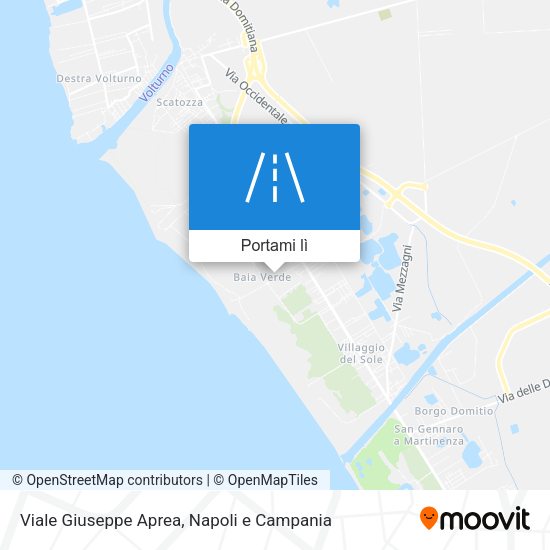 Mappa Viale Giuseppe Aprea