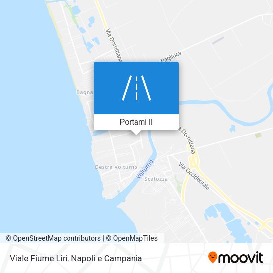 Mappa Viale Fiume Liri