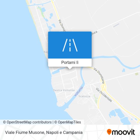 Mappa Viale Fiume Musone