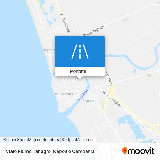 Mappa Viale Fiume Tanagro