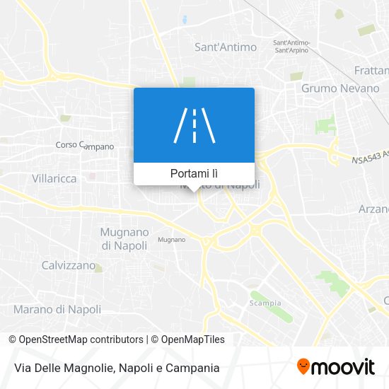 Mappa Via Delle Magnolie
