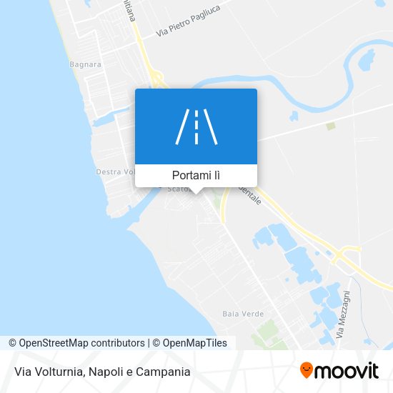 Mappa Via Volturnia