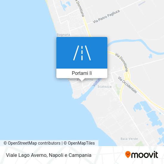 Mappa Viale Lago Averno