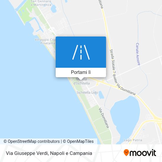 Mappa Via Giuseppe Verdi