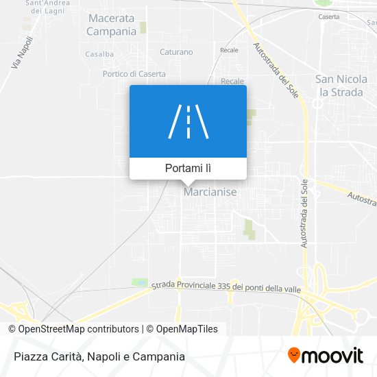 Mappa Piazza Carità
