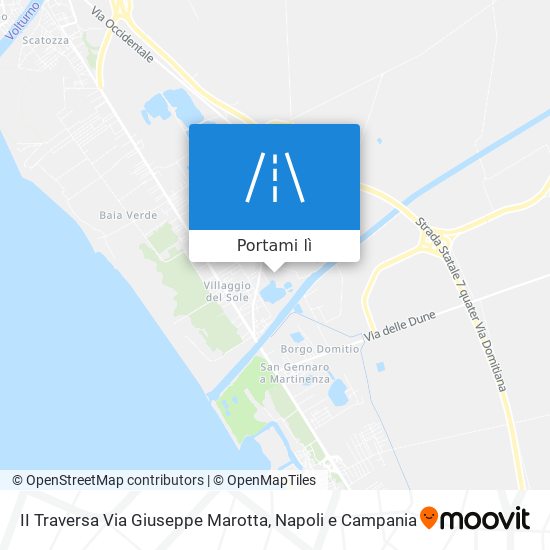 Mappa II Traversa Via Giuseppe Marotta