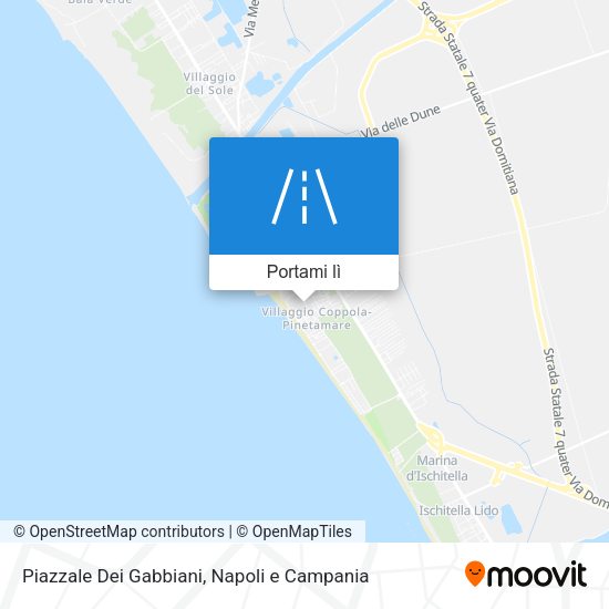 Mappa Piazzale Dei Gabbiani
